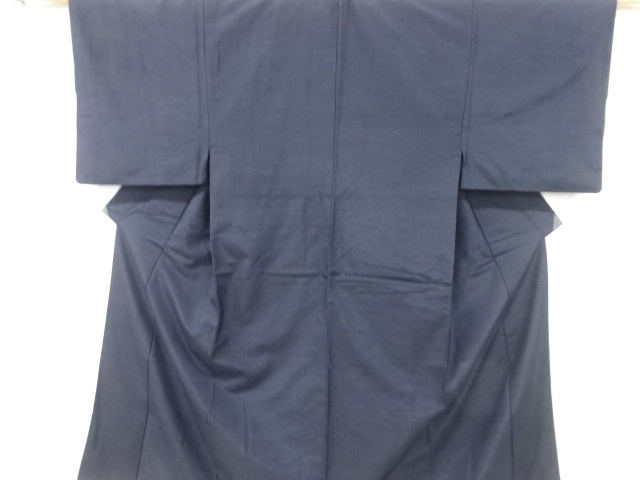 アンティーク　手織り紬男物着物アンサンブル